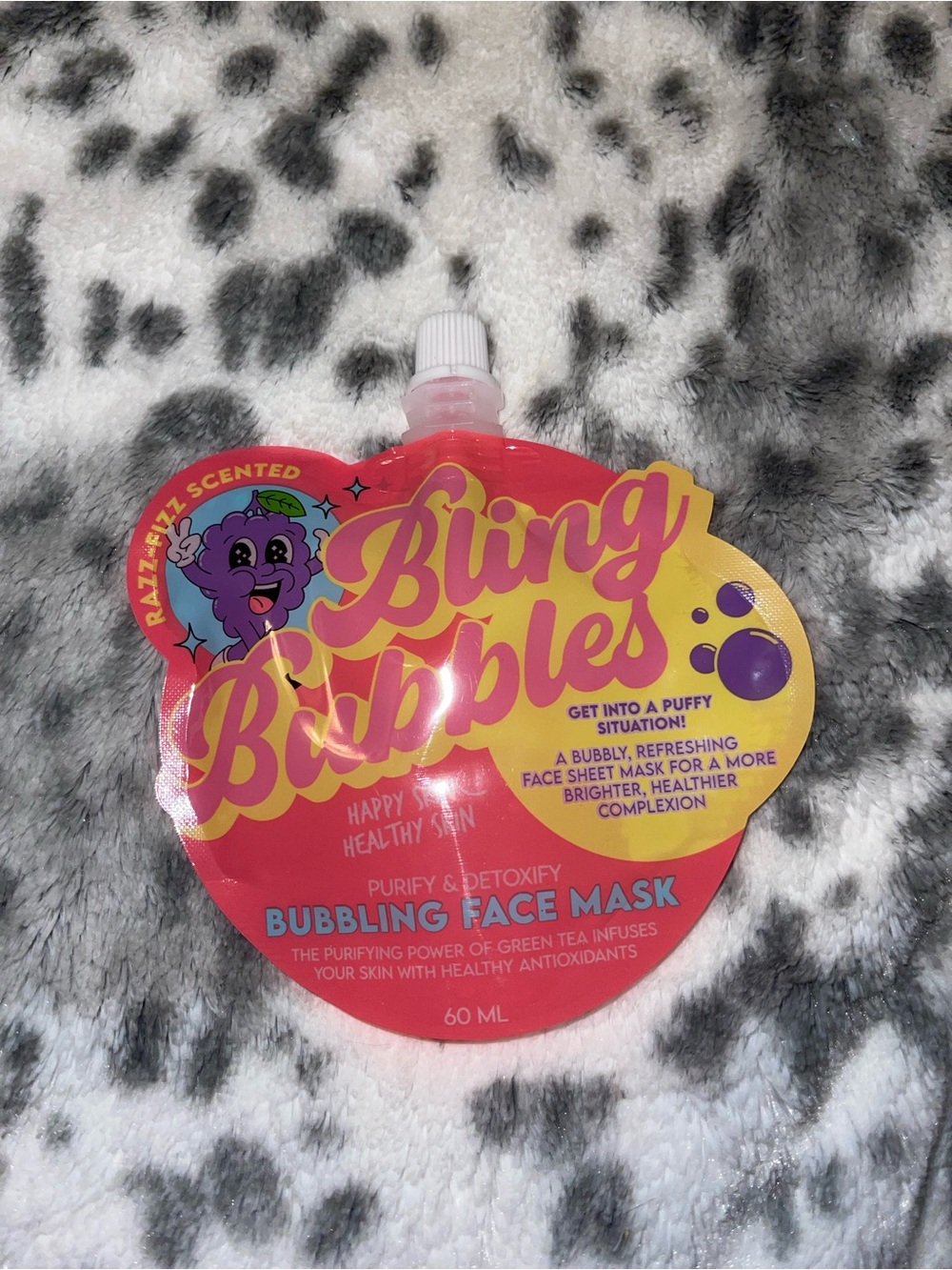 Happy skin healthy skin bubble mask